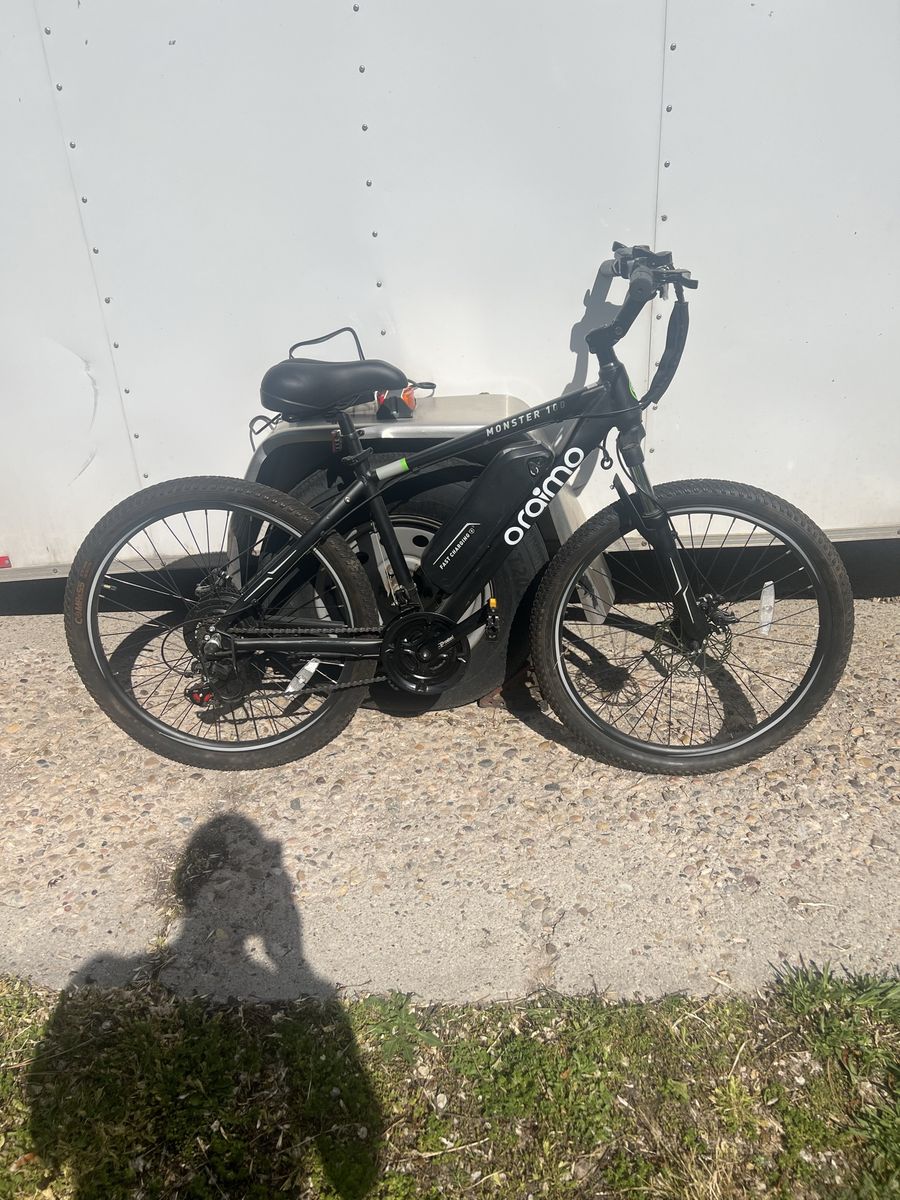oraimo Monster 100 E-Mountain Bike Black 27.5in