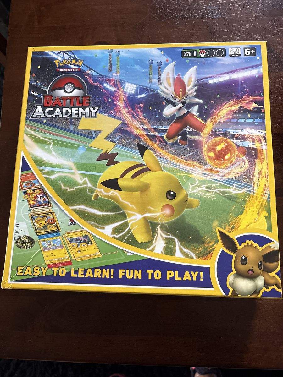 Pokemon Trading Card Game Battle Academy Board Game - Easy to Learn, Fun for 6+