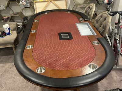 Luxury Poker Table w/ Table Covers