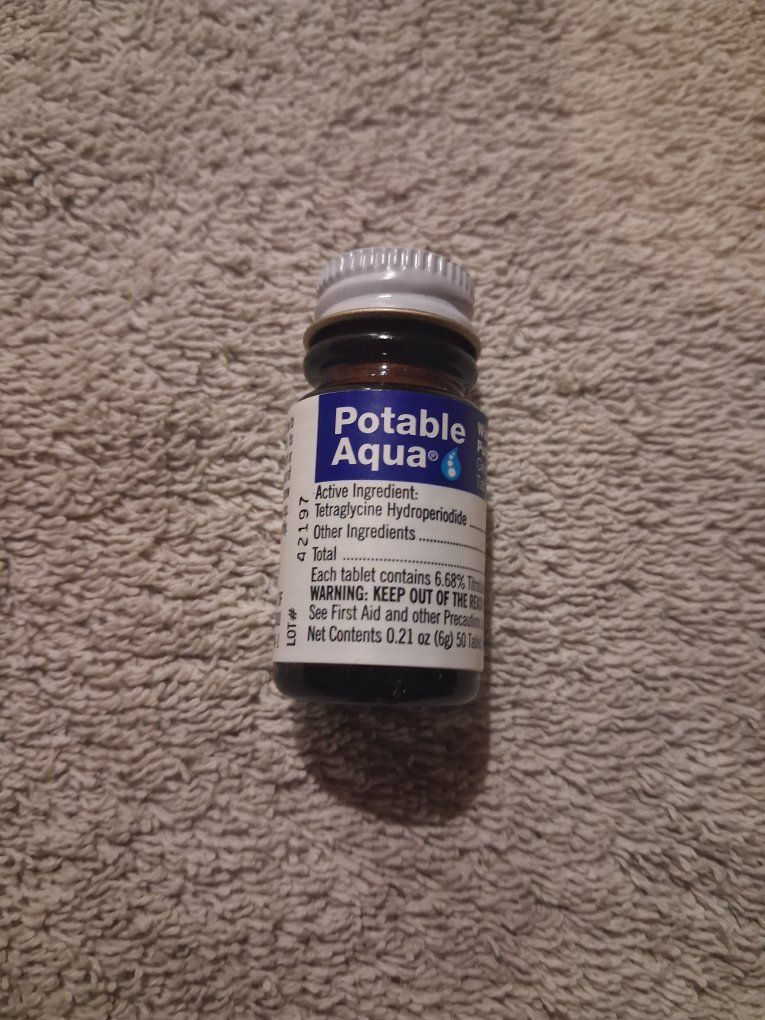 Potable Aqua Water Purification Tablets