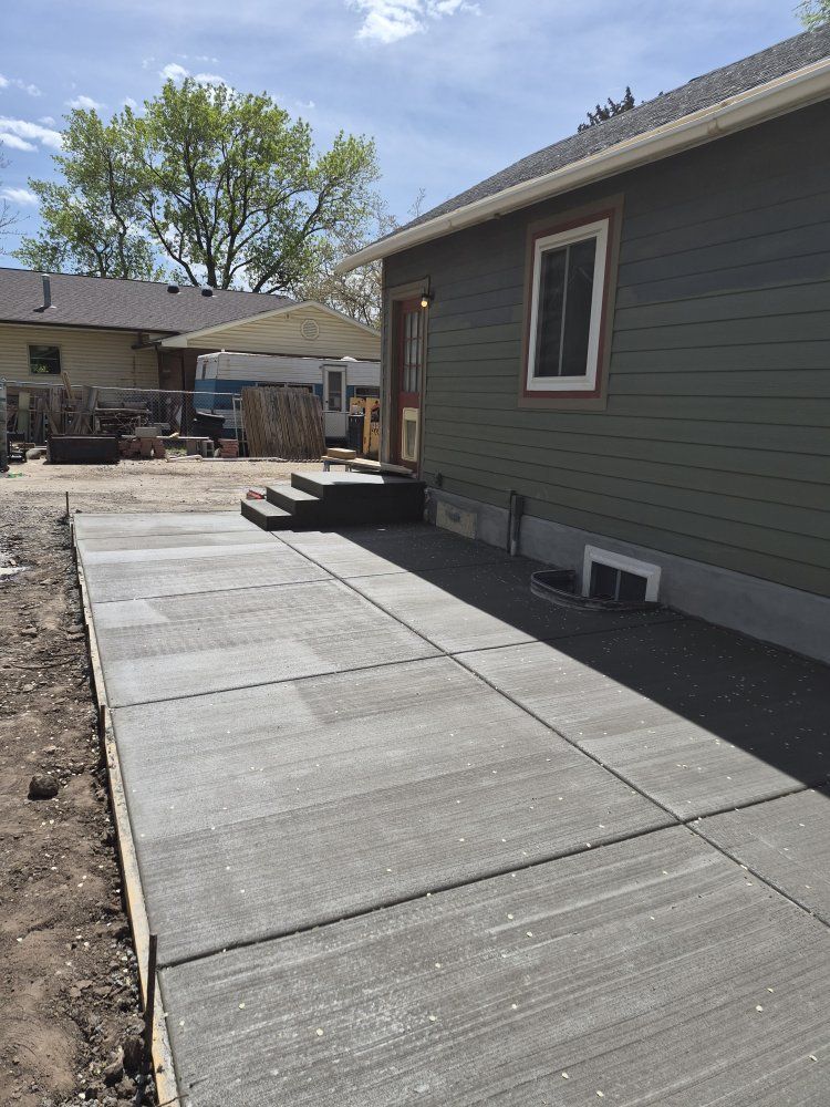 Trade Concrete Services for boat, side by side, motorcycle etc.