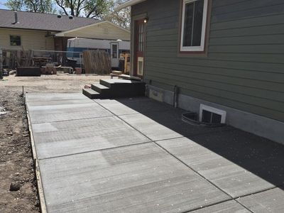 Trade Concrete Services for boat, side by side, motorcycle etc.