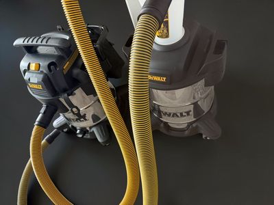 DeWalt 10 Gallon Wet/Dry Shop Vac (DXV10P) & Cyclone Dust Separator