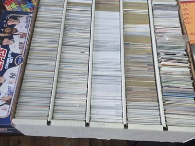close to 4000 baseball cards