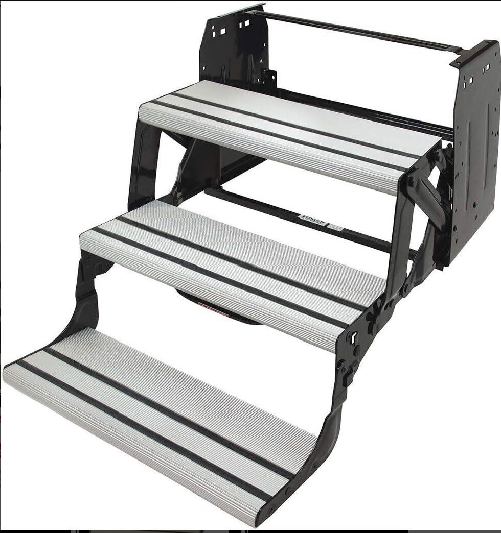 New Lippert Components Alumi-Tread Triple Step RV Steps Stairs