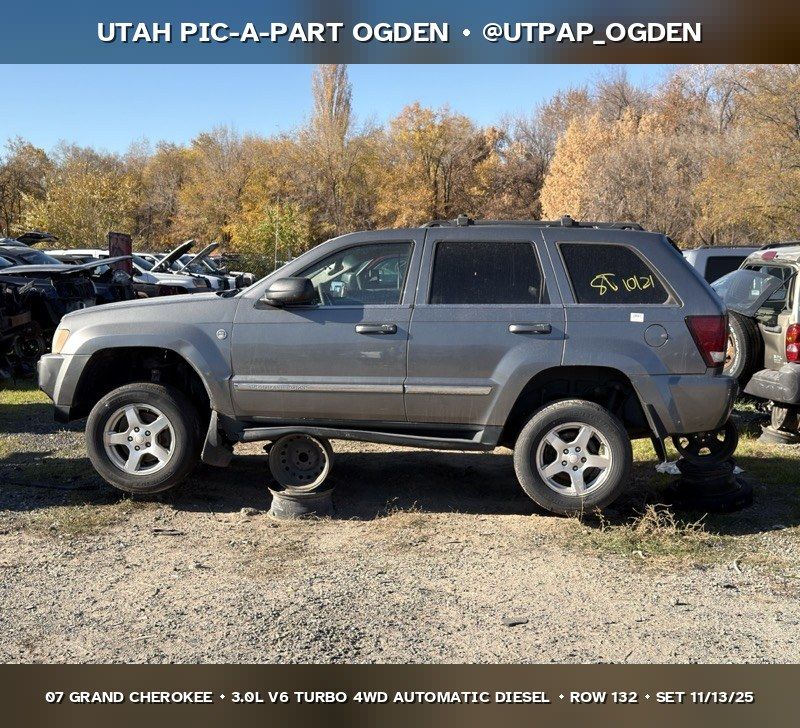 2007 Jeep Grand Cherokee WK Parts - UTPAP Ogden