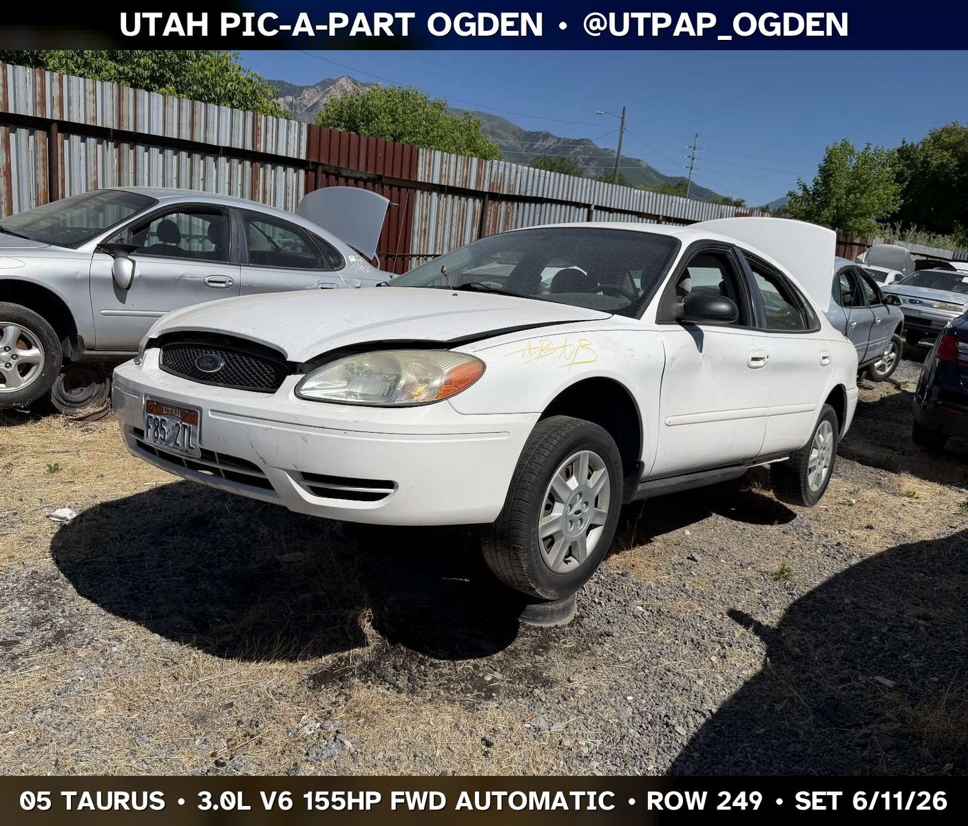 2005 Ford Taurus Parts - UTPAP Ogden