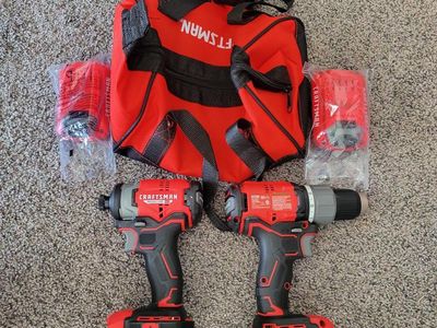 Brushless Craftsman drill set