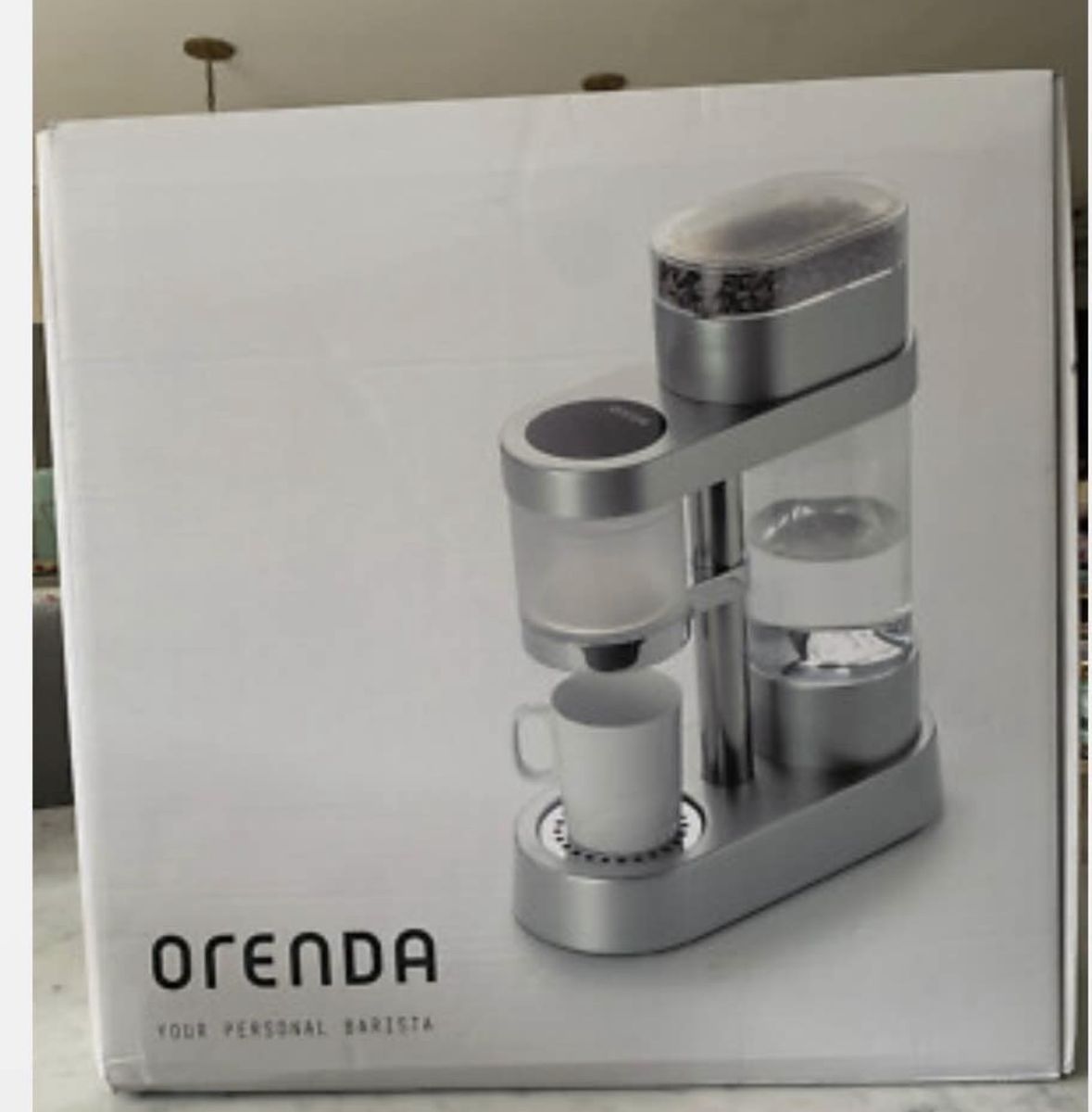 Orenda Smart Barista Coffee Machine - Silver / Stainless Steel