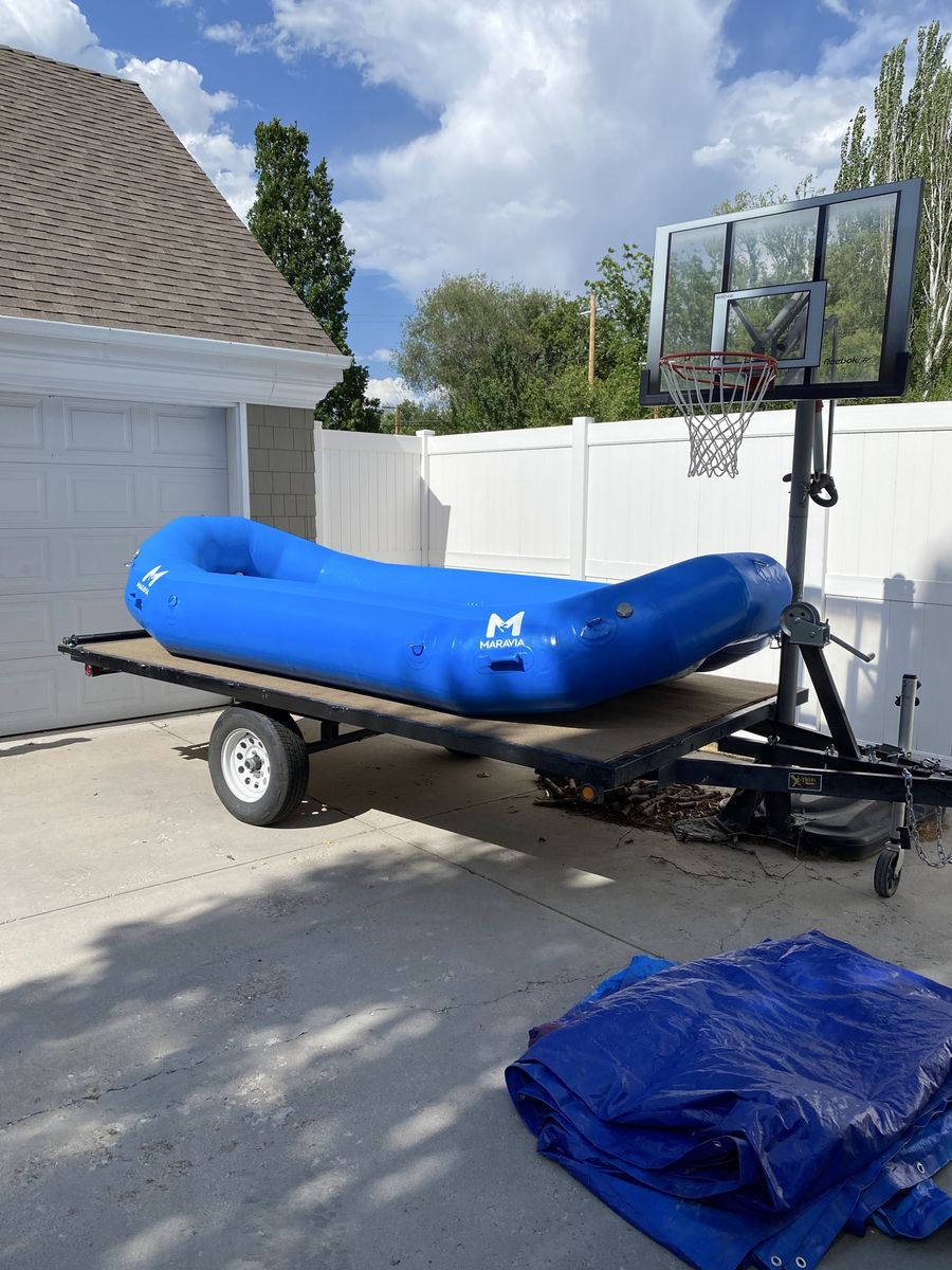 Maravia Willy Willy 14' Inflatable Whitewater Raft Boat - Used, Good Condition