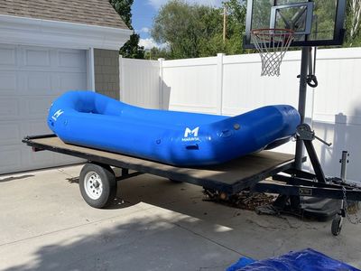 Maravia Willy Willy 14' Inflatable Whitewater Raft Boat - Used, Good Condition