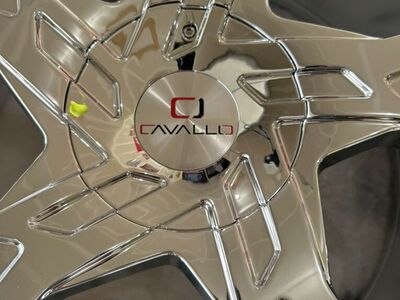 Cavallo CLV-26 20 Inch Chrome Wheel.
