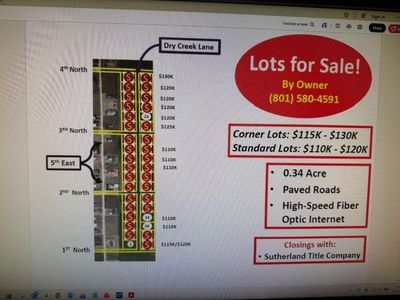 Rural and Improved 0.34 Acre Lots for Sale in Manila Utah