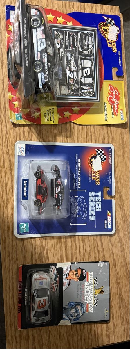 Dale Earnhardt Winner's Circle 1:64 Scale NASCAR Diecast Lot (3 Pack)