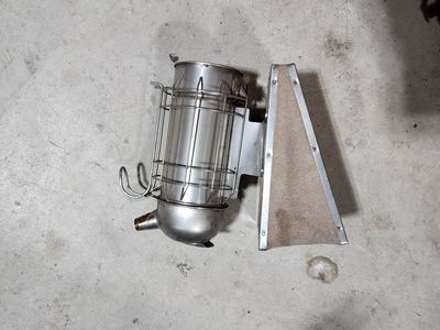 Stainless Steel Bee Smoker for Beekeeping - Manual Tool