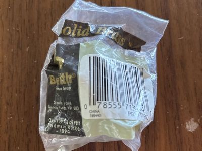Belwith P9971-26D Solid Brass Cabinet Knob - New in Package