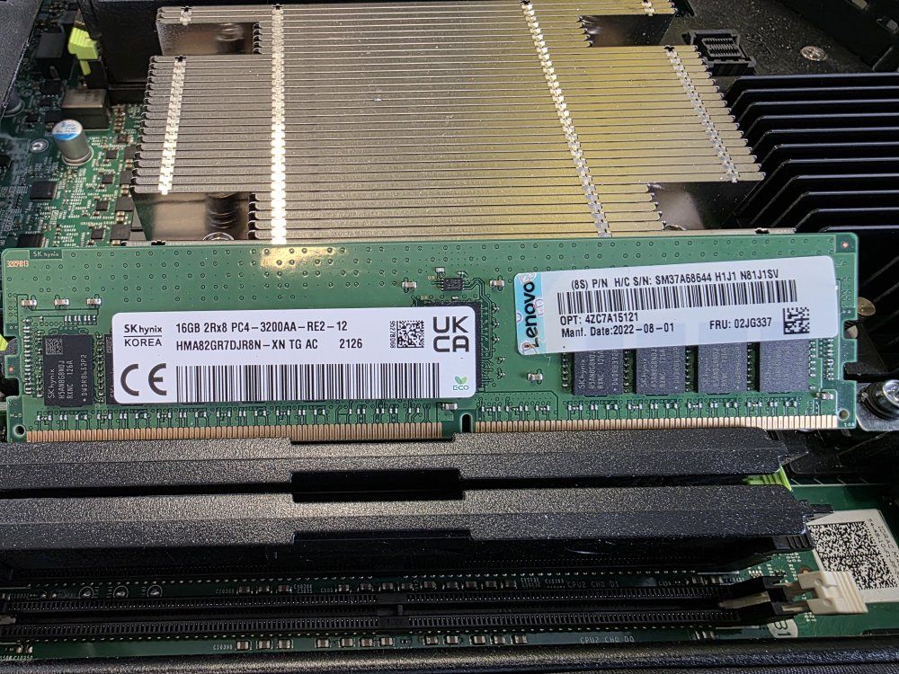 128GB DDR4 3200 ECC Server Ram
