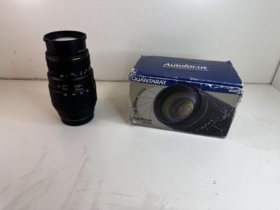 Quantaray 70-300mm f/4-5.6 Autofocus Zoom Lens + Original Box