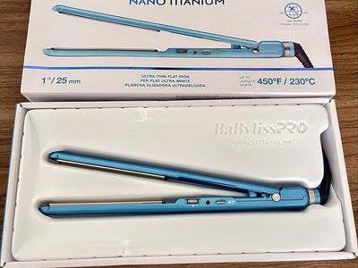 BaBylissPRO Nano Titanium 1" Flat Iron