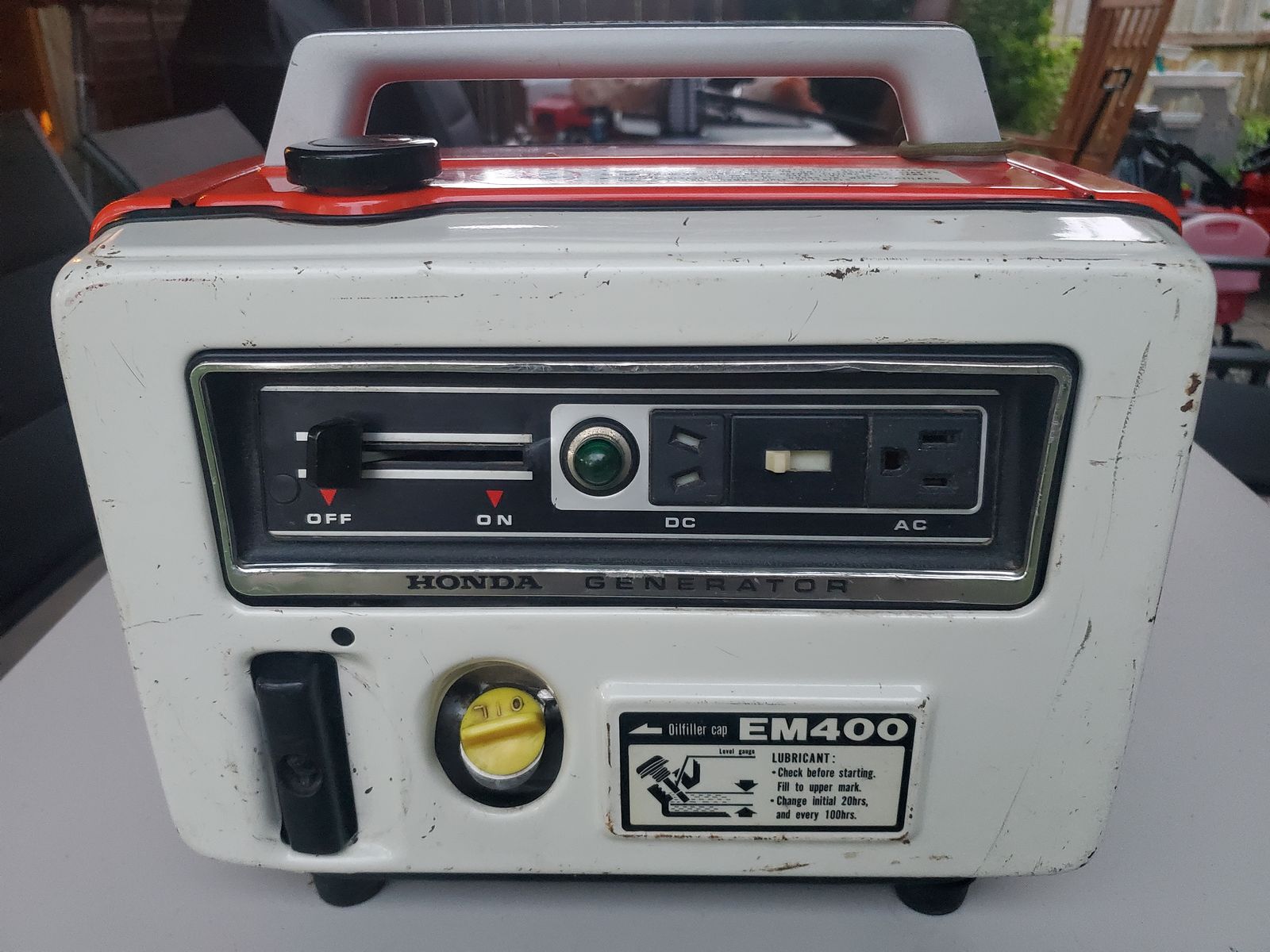 Vintage Honda EM400 Portable Generator - Runs Great!