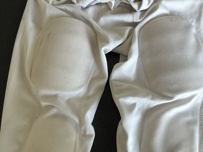 Adams Youth XL Padded Football Practice Pants - White