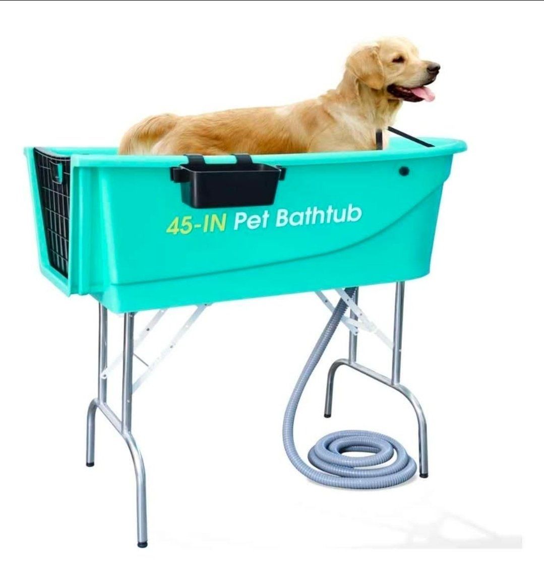 45” Pet Grooming Bathtub / Dog Wash Tub with Stand  #225