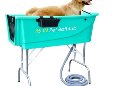 45” Pet Grooming Bathtub / Dog Wash Tub with Stand #225