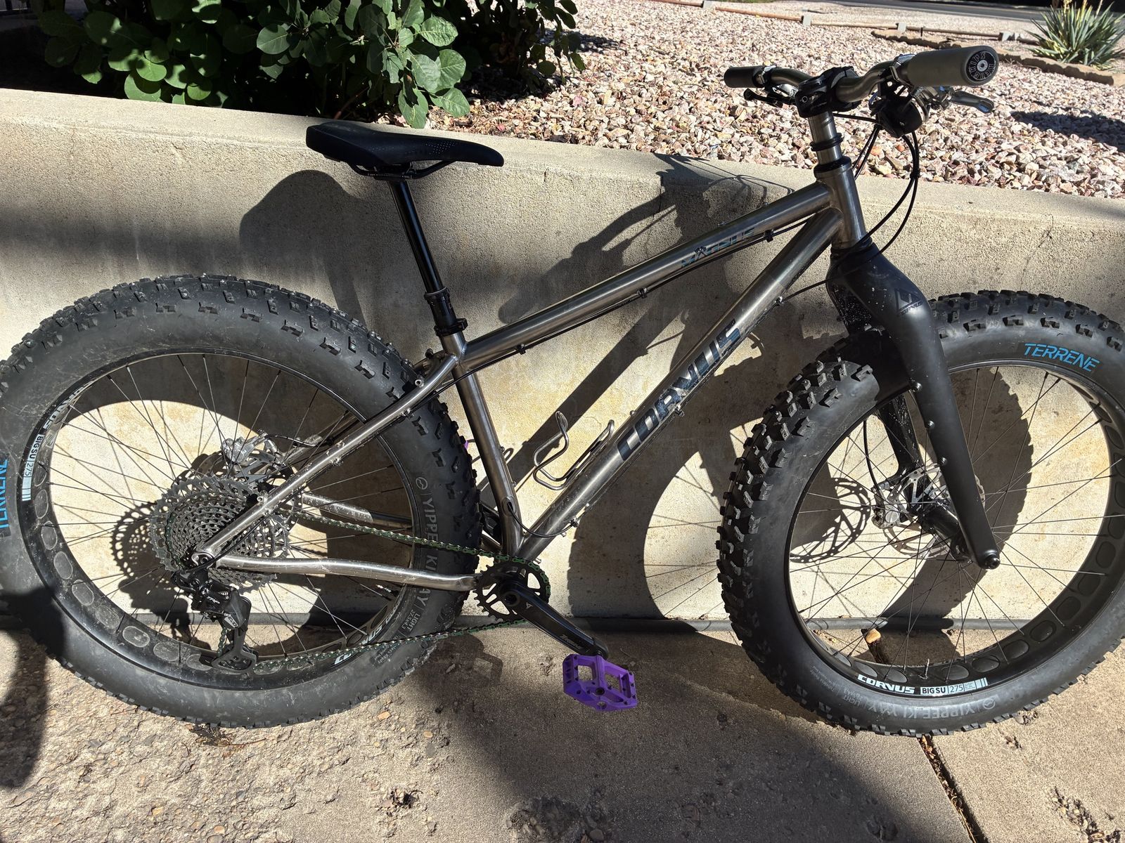 Corvus Magnus Ti 27.5" Fat Bike – Size Small