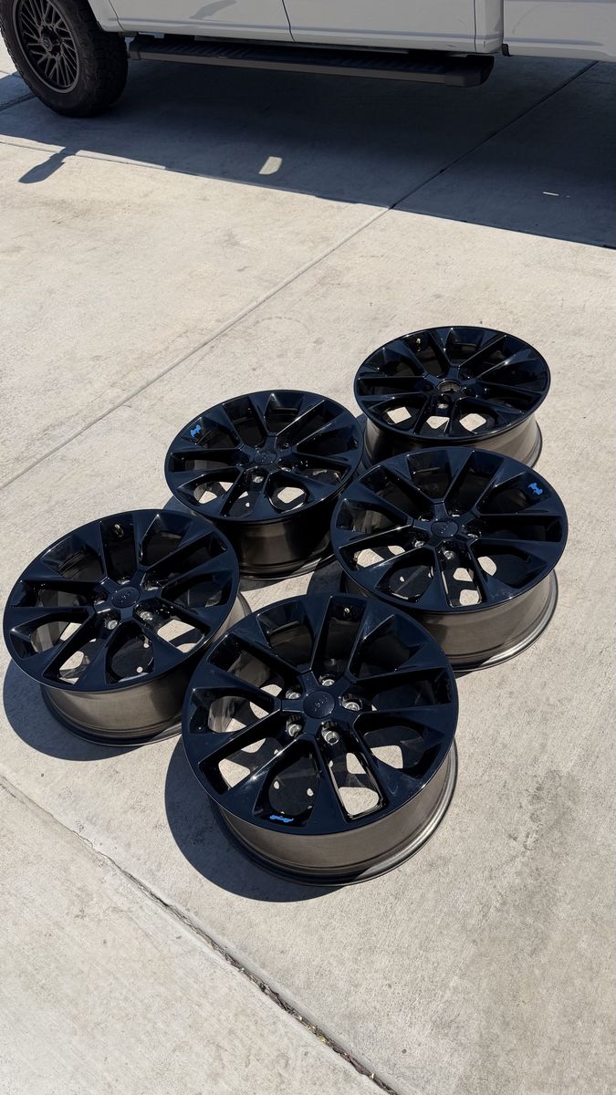 Jeep Wrangler Rims 20” Almost New