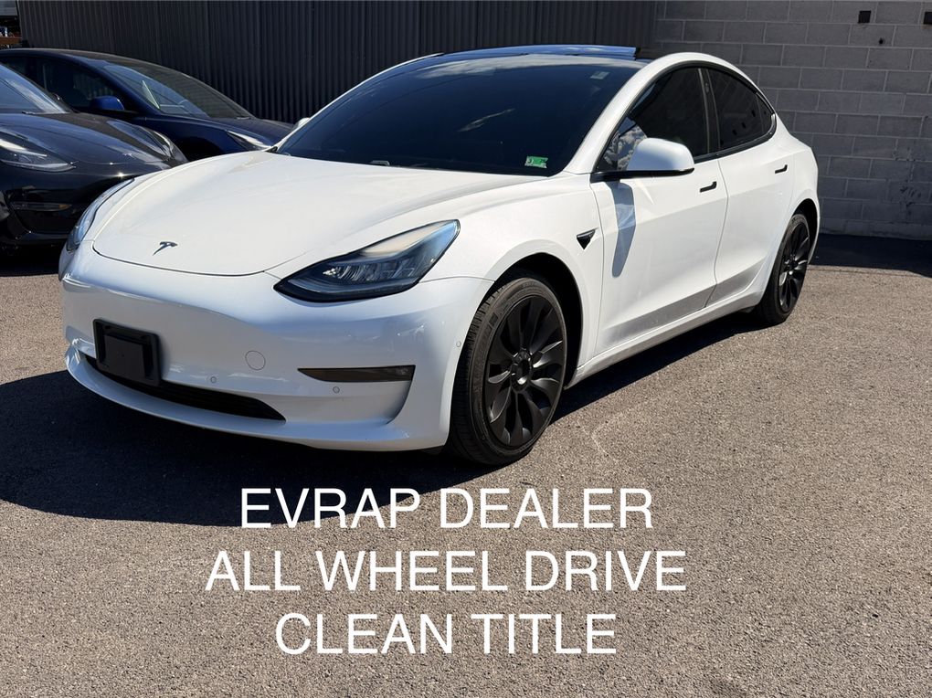 2021 Tesla Model 3 Long Range AWD