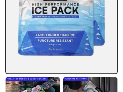 Titan High Performance Ice Pack Deep Freeze. Icepack