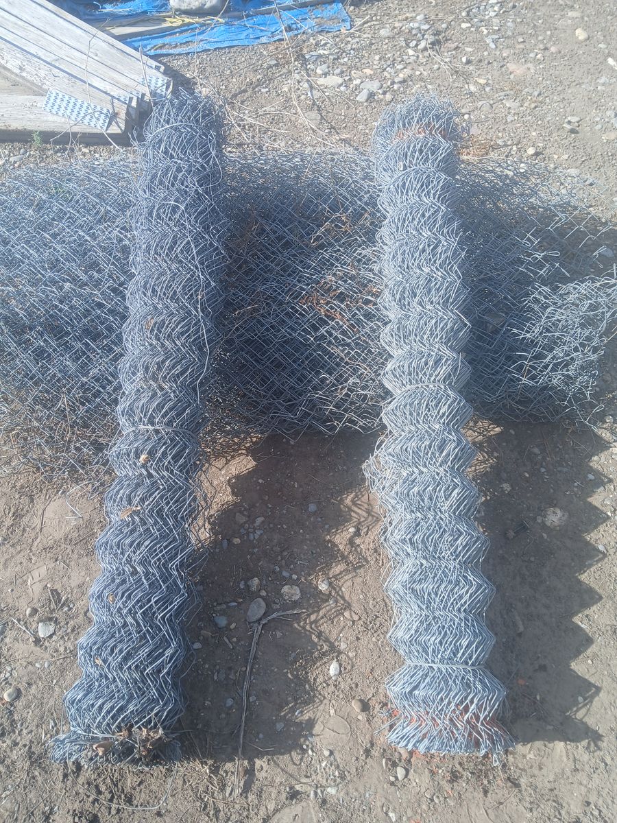 Chain link fence
