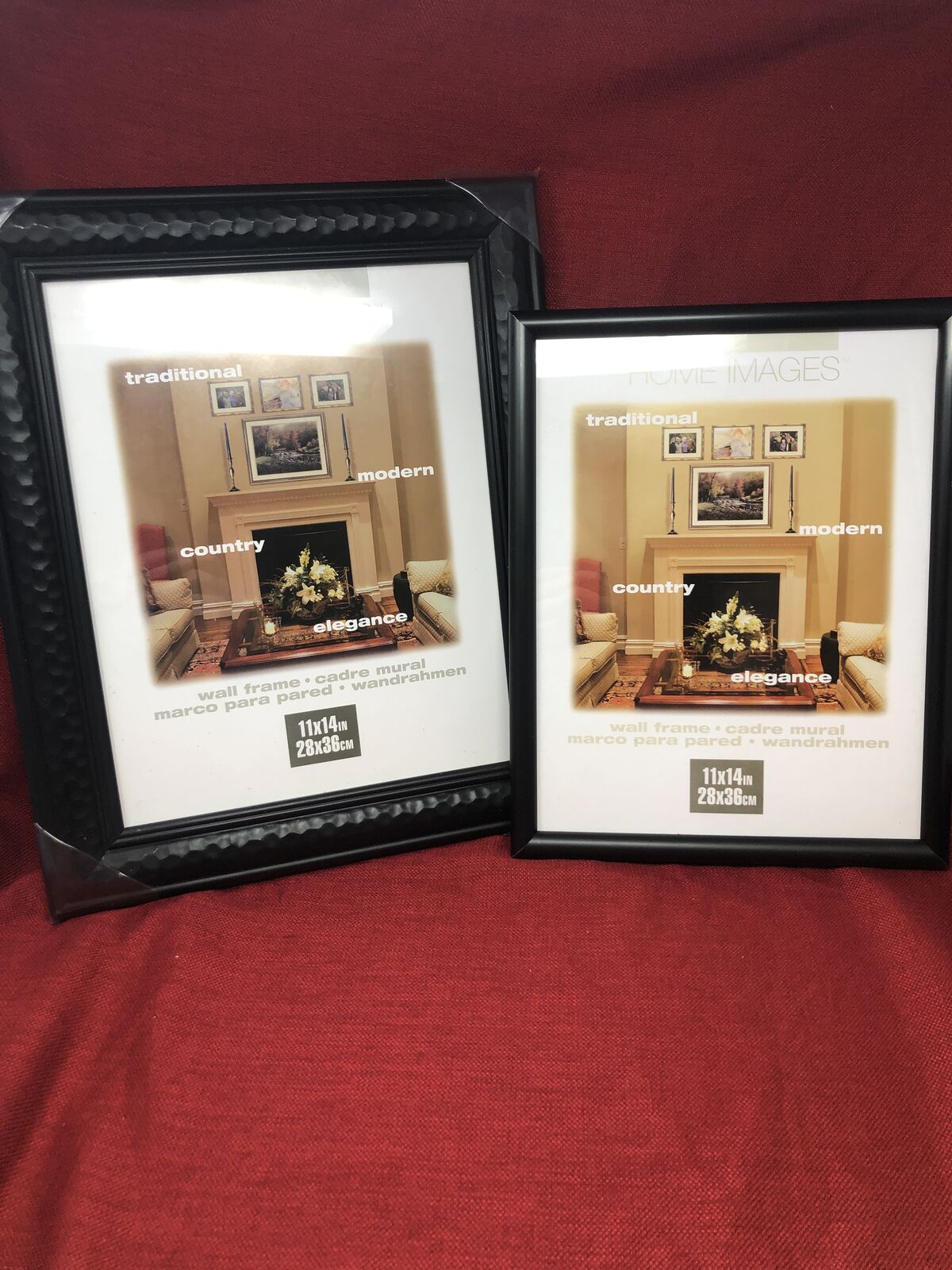 Brand New 11x14 Home Image Black Picture Frames – Set of 2