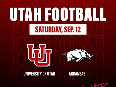 2 Tickets: Utah Football vs. Arkansas - Saturday, Sep 12, 2026