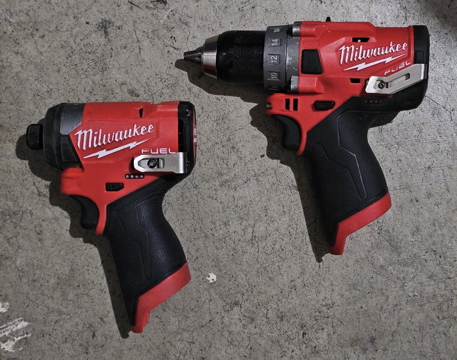 Milwaukee 2503-20 1/2" Drill Driver M12 FUEL+ M12 1/4 hex impact drover