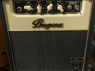 BUGERA V5 ALL TUBE COMBO GUITAR AMPLIFIER