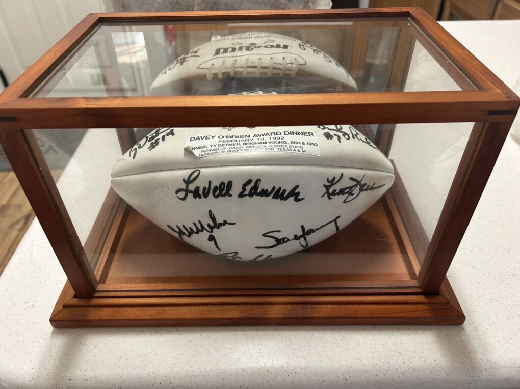 Steve Young, Jim McMahon, LaVelle Edwards, Detmer