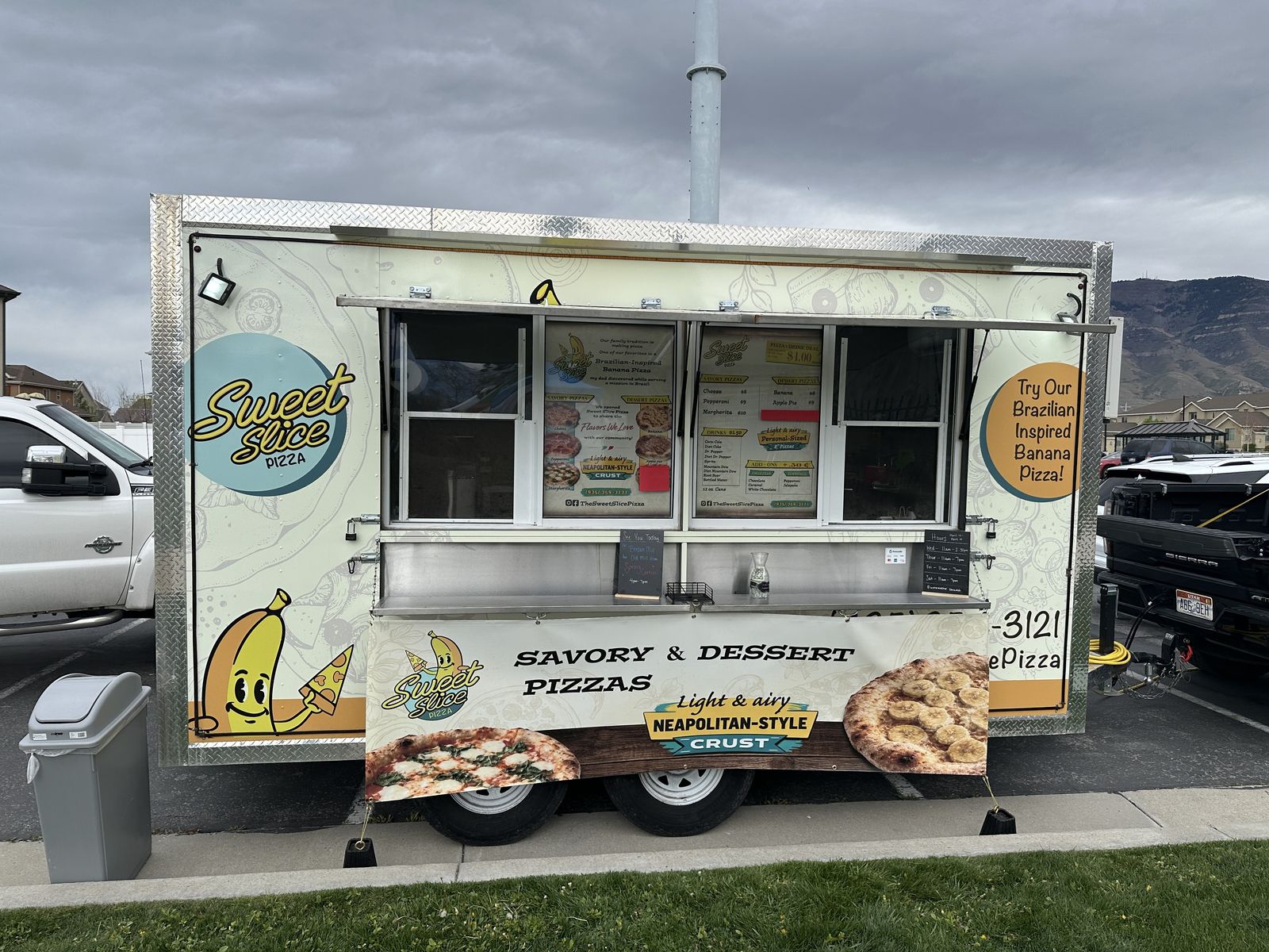 Turnkey Food Truck Business | Mobile Pizza Trailer & Intellectual Property