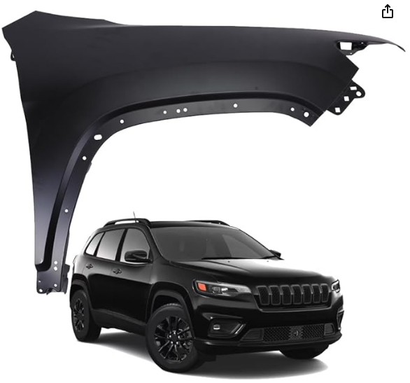 Jeep Cherokee right side fender 19-23