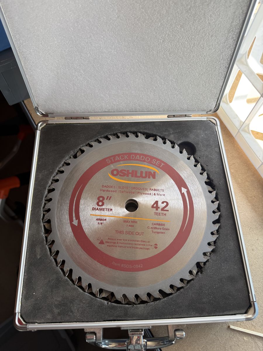 Oshlun Stack Dado SeT