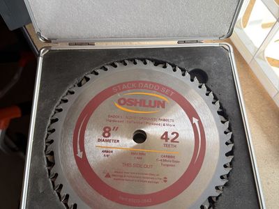 Oshlun Stack Dado SeT