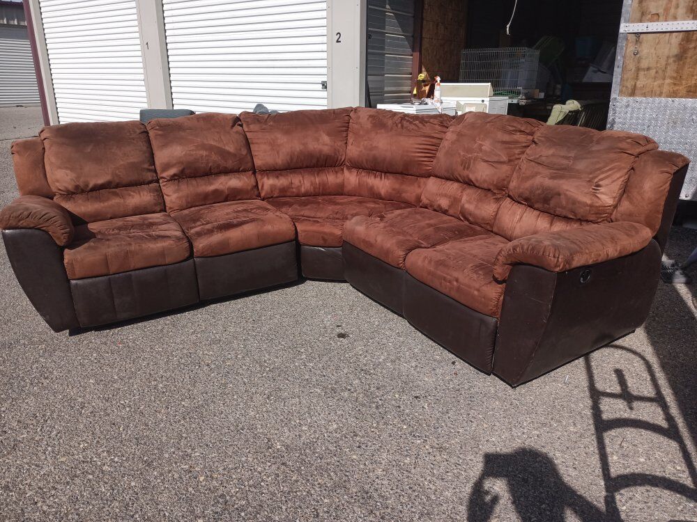 microfiber sectional