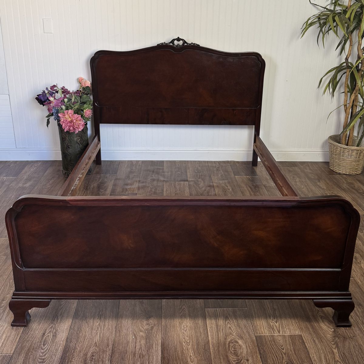 Vintage Morganton "Barcelona" French Provincial Full Bed Frame
