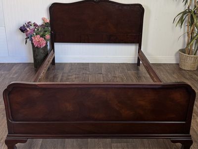Vintage Morganton "Barcelona" French Provincial Full Bed Frame