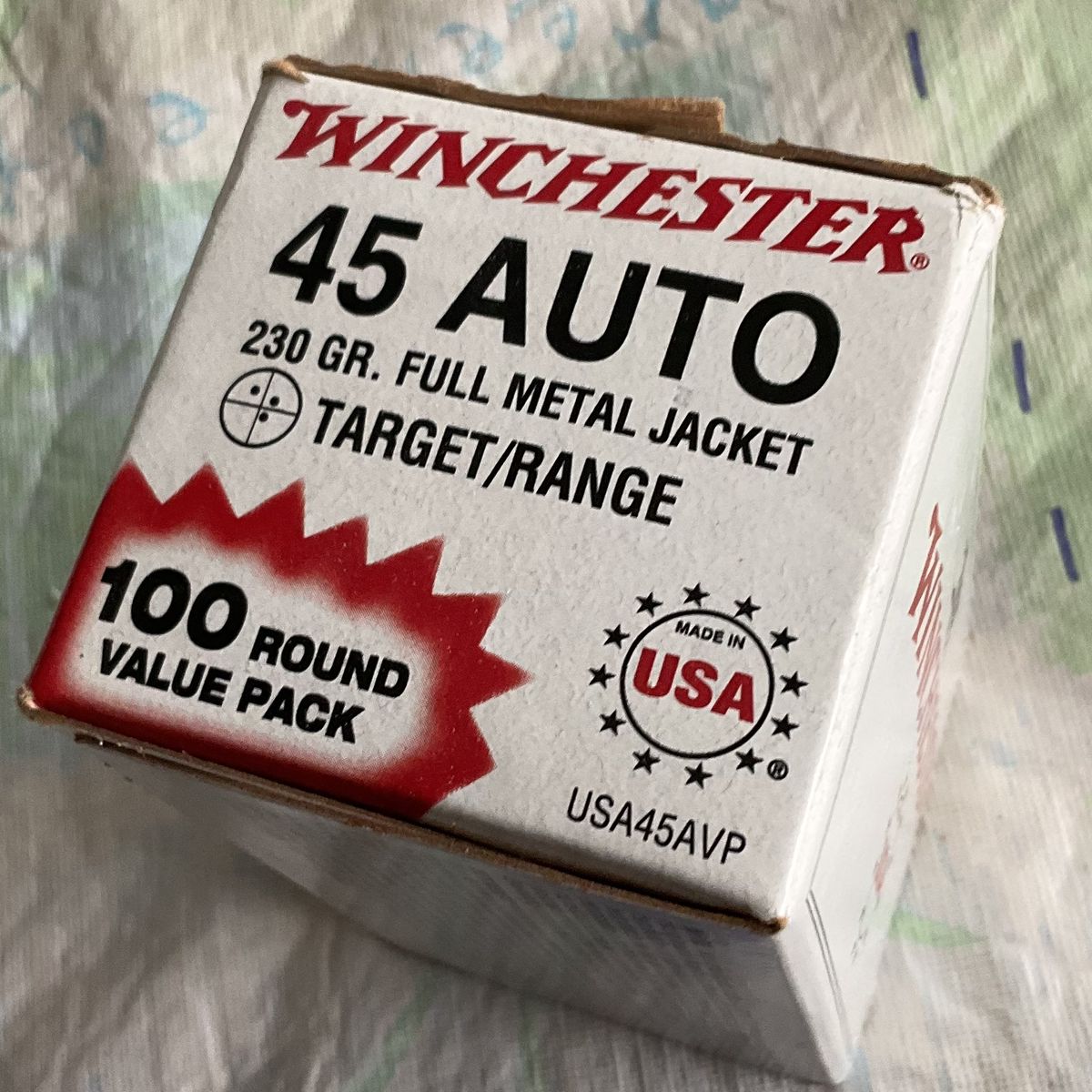 45 ACP Auto Ammo 230 Grain FMJ