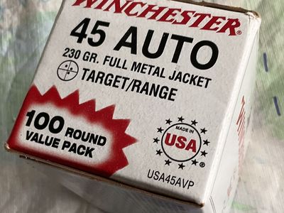45 ACP Auto Ammo 230 Grain FMJ