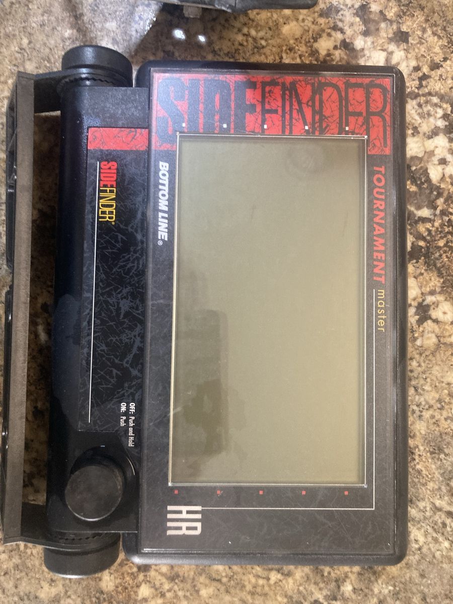 Bottom line tournament side finder fish finder