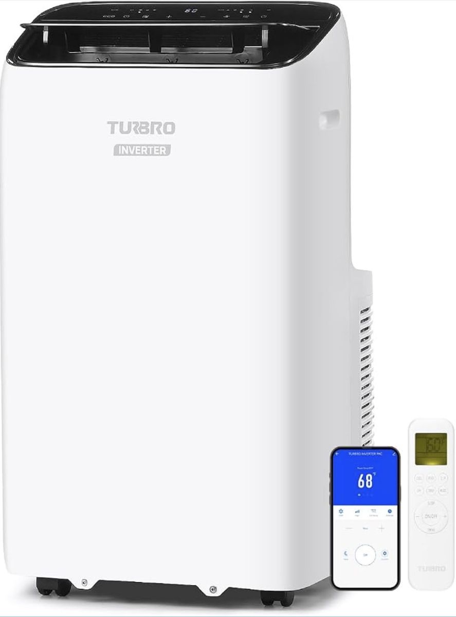TURBRO Greenland 14,000 BTU Inverter Portable Air Conditioner.