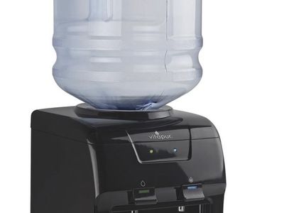 Vitapur Countertop Water Dispenser Black with Original Box