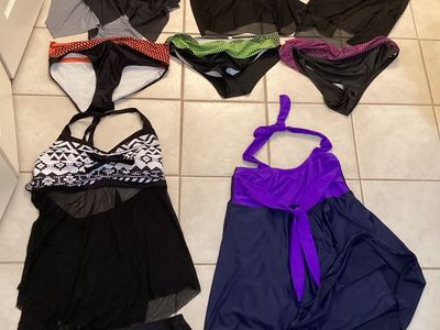 Multiple swim suits
